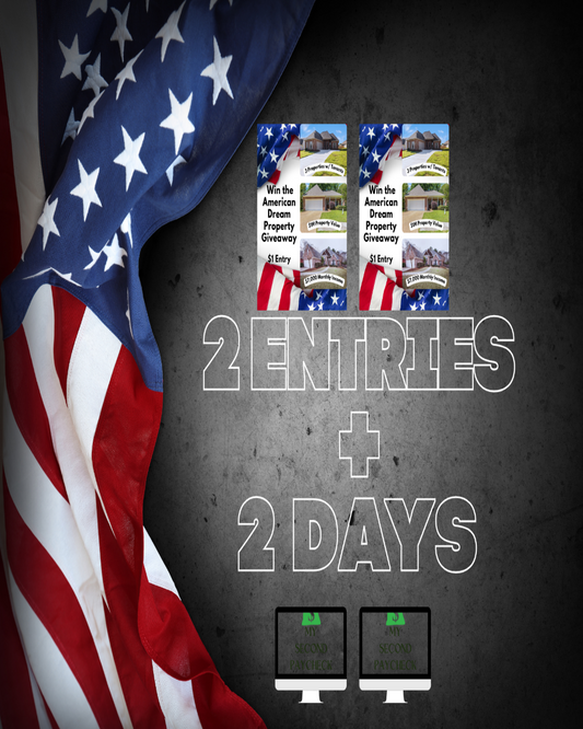 2 Entries into "Win the American Dream Property Giveaway"